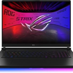 ASUS ROG Strix Scar 18 (2026) Gaming Laptop, 18” ROG Nebula HDR 4K 240Hz/3ms, Intel Core Ultra 9 290HX Plus, NVIDIA GeForce RTX 5090, 32GB DDR5, 1TB PCIe Gen 4 SSD, Wi-Fi 7, Win11 Home, G835LXG-DB96