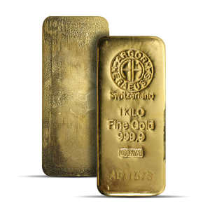Argor-Heraeus Gold Bar – 1 Kilo, .9999 Pure (Copy)